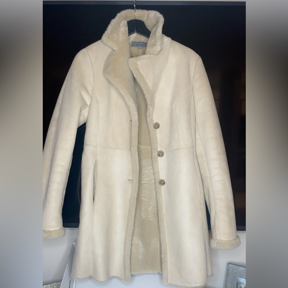 Ann Taylor suede coat